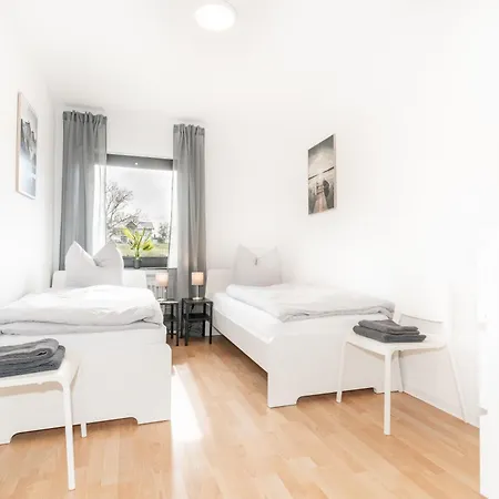 Apartmán Mr Living I Moderne Mit Einzelbetten, Voll Ausgestattete Kueche, Wlan, Parkplatz, Ideal Fuer Monteure I Dr01, Dr02